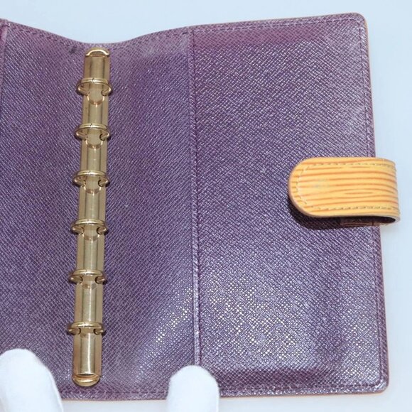 LOUIS VUITTON Epi Agenda PM Day Planner Cover Yellow - Picture 14 of 15